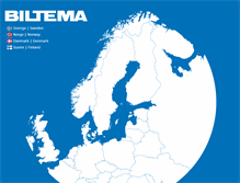 Tablet Screenshot of biltema.com