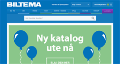 Desktop Screenshot of biltema.no