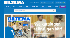 Desktop Screenshot of biltema.se